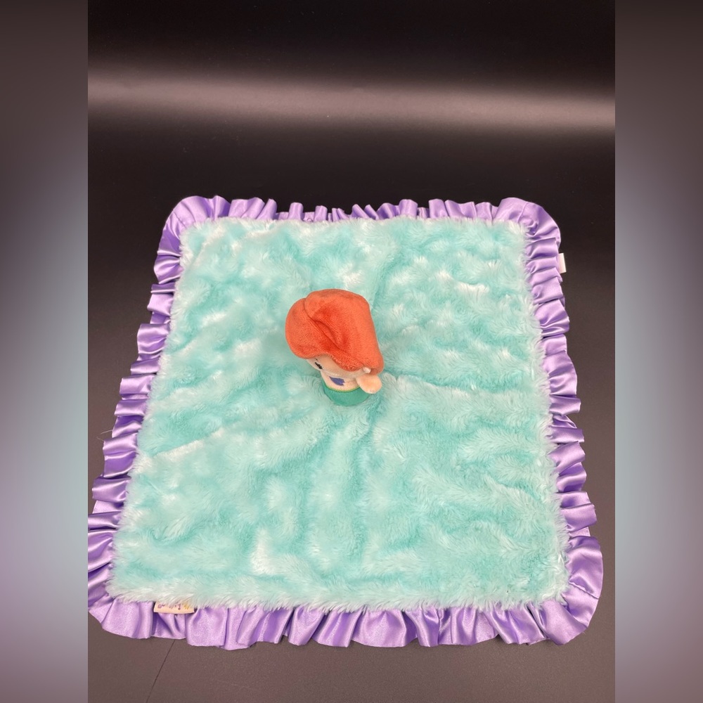 Hallmark Disney Princess Ariel little mermaid 14” x 14” itty Bittys lovey